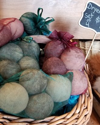 Alpaca Dryer Balls 4 for $20 Gift Bag