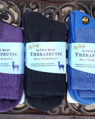 My Comfy Therapeutic Half Crew Sock